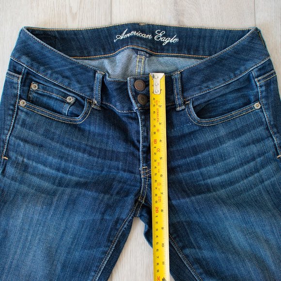 AE Stretch ARTIST jeans SZ 6 Regular - Picture 6 of 14